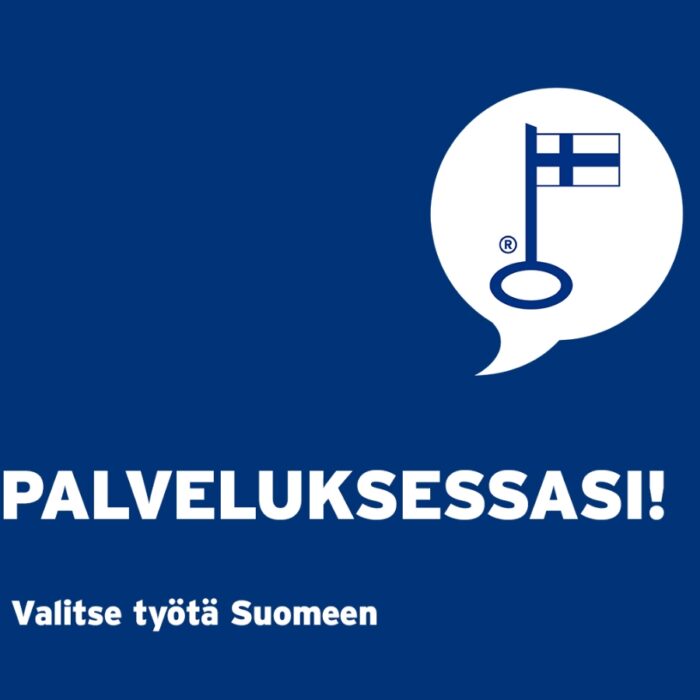 Avainlippu - valitse työtä suomeen